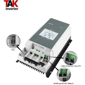 تصویر کنترل کننده شارژ خورشیدی ایپی اور مدل Tracer 5420 AN MPPT EPEVER Tracer 5420AN MPPT solar Charge Controller