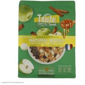 تصویر موسلی سیب و دارچین توت سوییت (حاوی روی، منیزیم و فیبر طبیعی) َApple and cinnamon Natural muesli