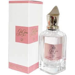 تصویر ادکلن جورجیوس زنانه مدل کیو وی گلبهی حجم 100 میل Gorgeous QV Eau de Parfum 