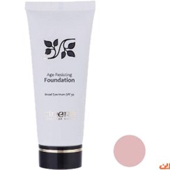 تصویر کرم پودر ضد چروک سینره شماره 2 حجم 40 میلی لیتر Cinere Foundation Anti Resisting Cream No.2 40ml