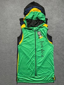 تصویر آستین حلقه ای کلاهدار - xxxl / زرد 