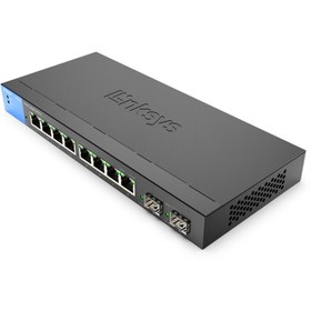 تصویر Linksys LGS310C 8-Port Managed Gigabit Ethernet Switch with 2 1G SFP Uplinks 