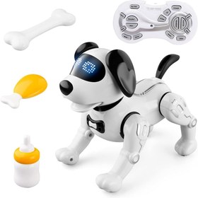 تصویر اسباب بازی ربات سگ کنترلی مدل JJRC R19 Remote Control Robot Dog 