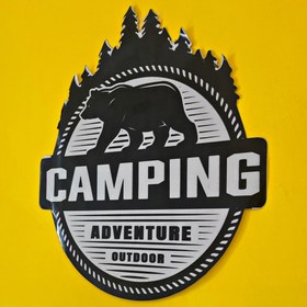 تصویر برچسب آفرود طرح camping 