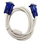 تصویر کابل VGA سفید 4+3 ضخیم 1.5 متری XP 