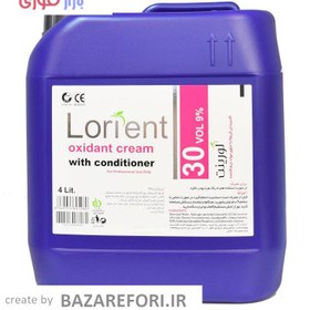 تصویر اکسیدان لورینت مدل 30vol شماره 2 نه درصدی حجم 4000 میلی لیتر - بازار فوری 