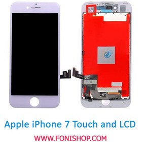 تصویر تاچ و ال سی دی گوشی آیفون Apple iPhone 7 ا LCD IPHONE 7 FULL WITH TOUCHSCREEN LCD IPHONE 7 FULL WITH TOUCHSCREEN