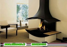 تصویر بخاری هیزمی کد 74 