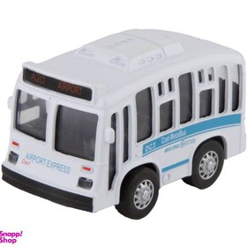تصویر ماشین بازی مدل اتوبوس 