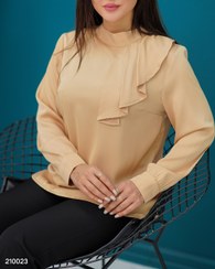 تصویر شومیز آستین بلند زنانه السانا مدل شارمان کد 2100 