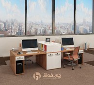 تصویر میز کار گروهی اداری مدل G108 