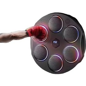 تصویر کیسه بوکس دیواری هوشمند کودک موزیکال ۵ حالته MBT 