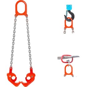 تصویر بشکه گیر زنجیری دو رشته 