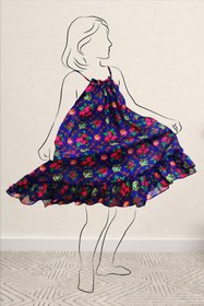 تصویر پیراهن باغ خیال 