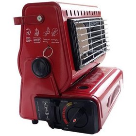 تصویر اجاق گاز و بخاری سفری دو کاره یان چان مدل YC-808B - مشکی Porteble Gas Heater