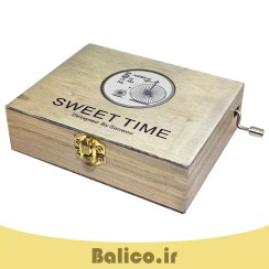 تصویر جعبه موزیکال بالیکو طرح SWEET TIME مدل Saturday 