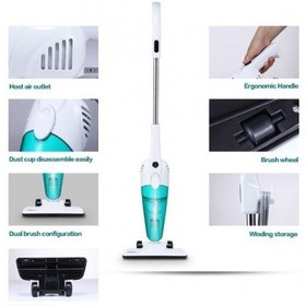 تصویر جارو شارژی شیائومی مدل DX118C ظرفیت ۴۰۰ وات 