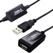 تصویر کابل USB 2.0 افزایش طول فرانت 40 متری (اکتیو) ا (Faranet USB 2.0 Active Extension Cable 40M (Chipset (Faranet USB 2.0 Active Extension Cable 40M (Chipset