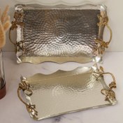 تصویر سینی تارا تمام سفید 