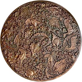 تصویر قالب قلم زنی گل و مرغ 