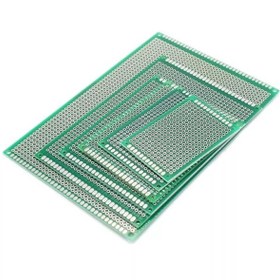 تصویر برد سوراخ دار یک طرفه PCB 