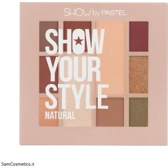 تصویر پالت سایه چشم 10 رنگ پاستل سری Show your Style Eye shadow palette of 10 pastel colors, Show your Style series