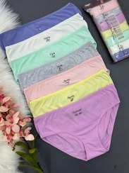 تصویر شورت نخ پنبه ترک دومینانت مدل اسلیپ زنانه کد 135 135