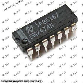 تصویر آی سی تی تی ال DM7474N / NATIONAL 