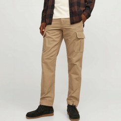 تصویر شلوار کارگو مردانه جک اند جونز شش جیب 