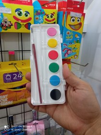 تصویر آبرنگ ۶ رنگ آریا 