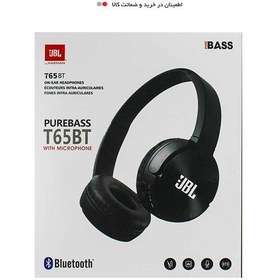 تصویر هدفون بلوتوثی JBL مدل T65 ا T65 BT JBL BLUETOOTH HEADPHONE T65 BT JBL BLUETOOTH HEADPHONE