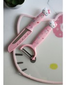 تصویر چاقو و پوست کن هلو کیتی 