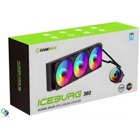 تصویر خنک کننده پردازنده Water Cooler GAMEMAX iceburg 360 