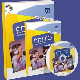 تصویر کتاب زبان فرانسه ادیتو A1 همراه با کتاب کار و cd Edito 1 niv.A1+Cahier+CD mp3+DVD