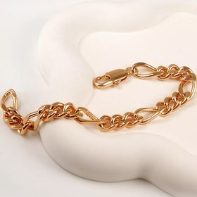 تصویر دستبند زنانه طلایی ژوپینگ کد 517 