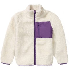 تصویر سویشرت بچگانه لوپیلو مدل GER763 رنگ سفید و بنفش سایز ۶ تا ۸ سال 