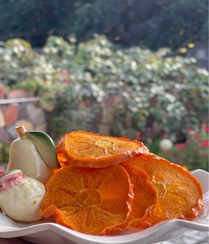 تصویر خرمالو خشک شده درجه 1 - ۲۵۰ گرمی 