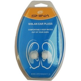 تصویر گوش‌گیر شینا shina | SHINA-SHILAN-EAR-PLUGS-WHITE