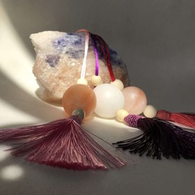 تصویر گوی آویز سنگ نمک 