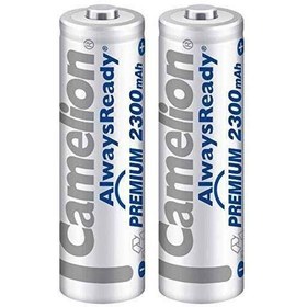 تصویر باتری قلمی شارژی کملیون مدل Camelion AlwaysReady 2300mAh ACCU (بسته 2 عددی) battery