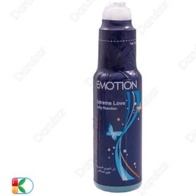 تصویر لوبریکانت وقفه دهنده ایموشن آبی حجم ۷۵ میلی لیتر Emotion Extreme Love Blue delay Gel For Men ۷۵ ml