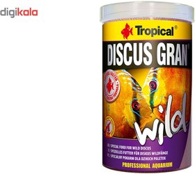 تصویر غذای ماهی تروپیکال مدل Discus Gran Wild وزن 440 گرم 