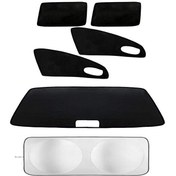 تصویر آفتاب گیر شیشه خودرو لنزووو مدل PL96 مناسب برای رنو L90 مجموعه 6 عددی 