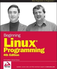 خرید و قیمت دانلود کتاب Beginning Linux programming Cover title ...