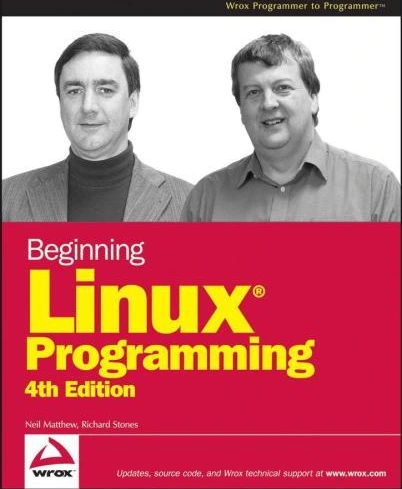 خرید و قیمت دانلود کتاب Beginning Linux programming Cover title ...