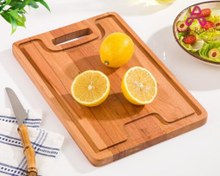 تصویر تخته برش کوچک چوبی کد 216459 لیمون 