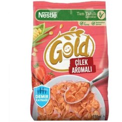 تصویر کورن فلکس نستله طلایی Nestle Gold با طعم توت فرنگی 310 گرم 