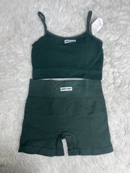 تصویر ست نیم تنه و شورتک اسپرت باشگاهی - فری. 60_65_70_75_80_85 / 