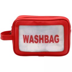 تصویر کیف آرایشی و بهداشتی ضدآب واش بگ مدل Toiletry Bag PVC Cosmetic Washbag Small Size ا Toiletry Bag PVC Cosmetic Washbag Small Size Toiletry Bag PVC Cosmetic Washbag Small Size