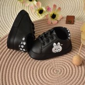 تصویر پاپوش نوزادی نیلو طرح موچی خرگوشی 